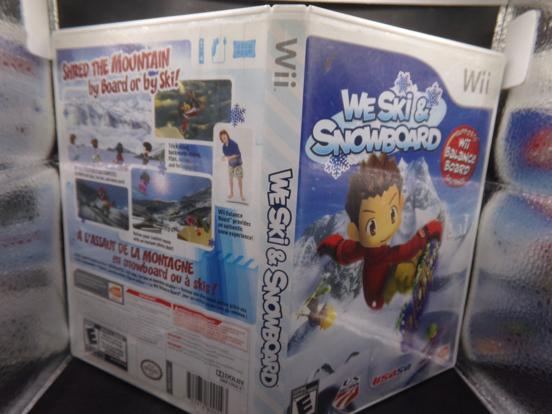 We Ski & Snowboard Wii Used