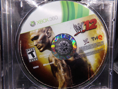WWE 12 Xbox 360 Disc Only