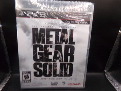 Metal Gear Solid: The Legacy Collection Playstation 3 PS3 NEW