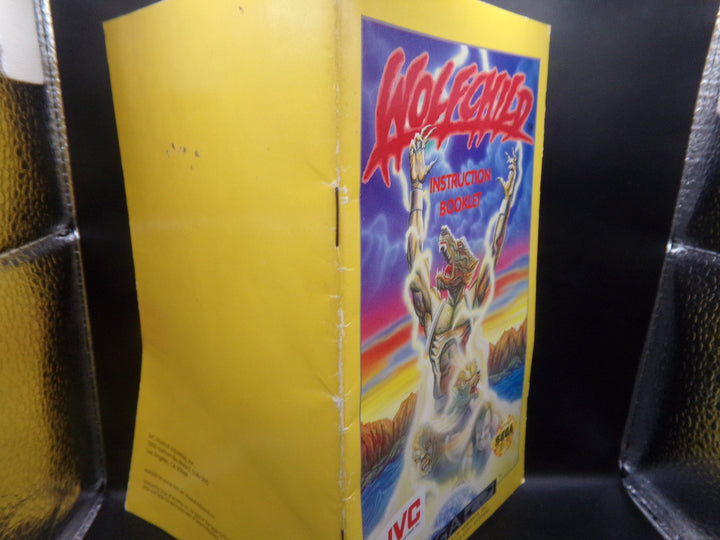 Wolfchild Sega CD Manual Only