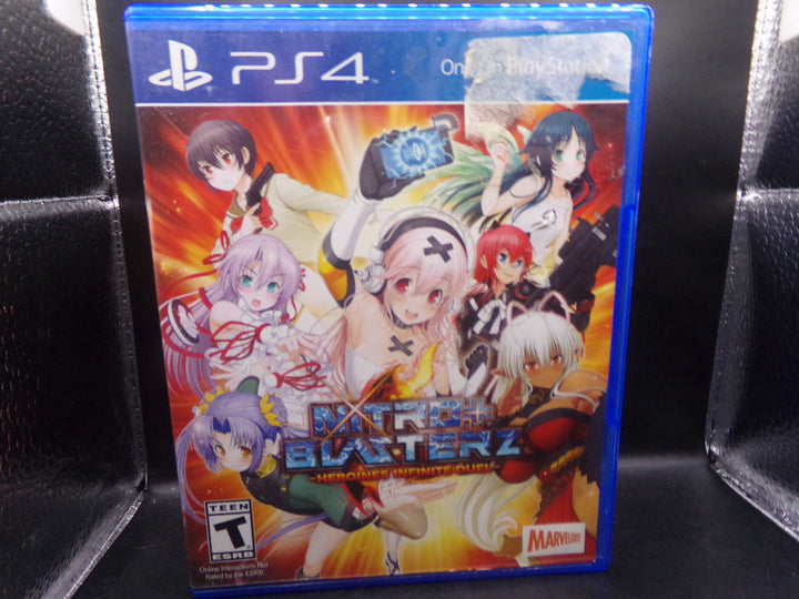 Nitro + Blasterz: Heroines Infinite Duel Playstation 4 PS4 Used