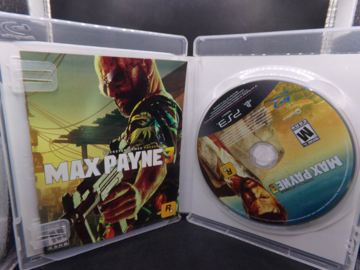Max Payne 3 Playstation 3 PS3 Used