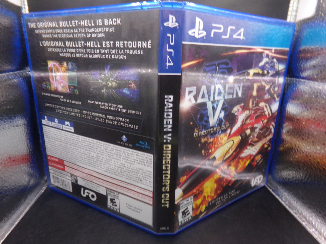 Raiden V: Director's Cut Playstation 4 PS4 Used