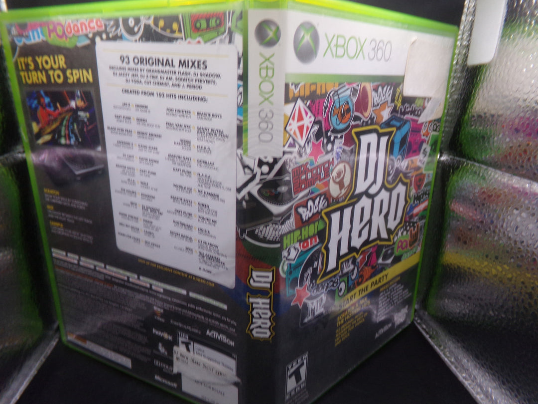 DJ Hero (Game Only) Xbox 360 Used