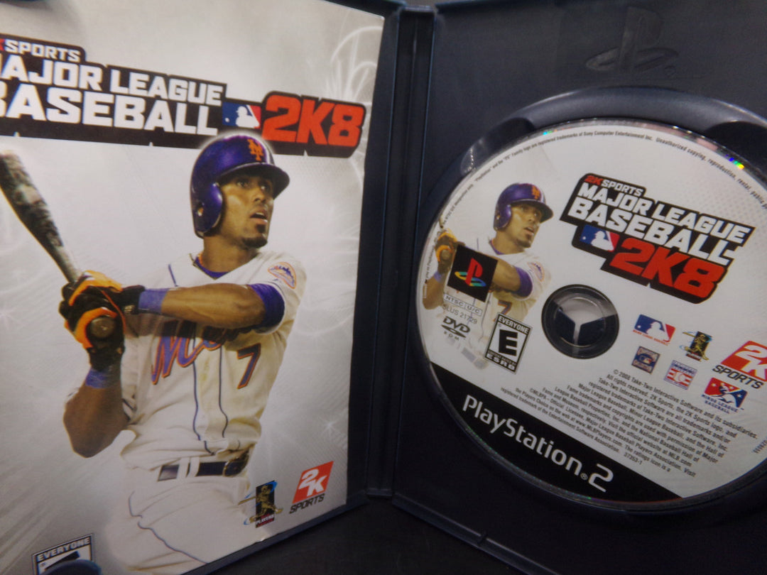 Major League Baseball 2K8 Playstation 2 PS2 Used