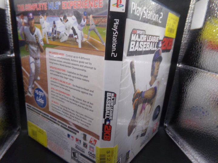 Major League Baseball 2K8 Playstation 2 PS2 Used