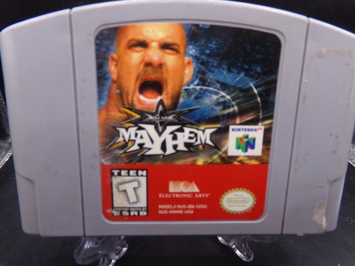 WCW Mayhem Nintendo 64 N64 Used