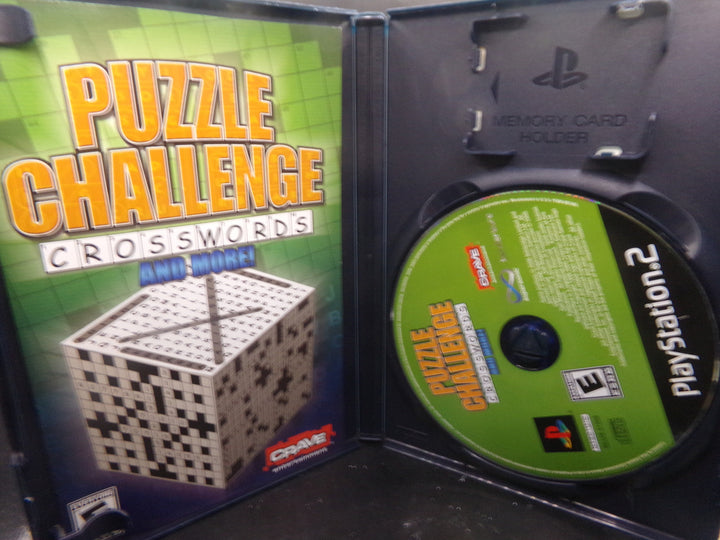 Puzzle Challenge: Crosswords and More Playstation 2 PS2 Used