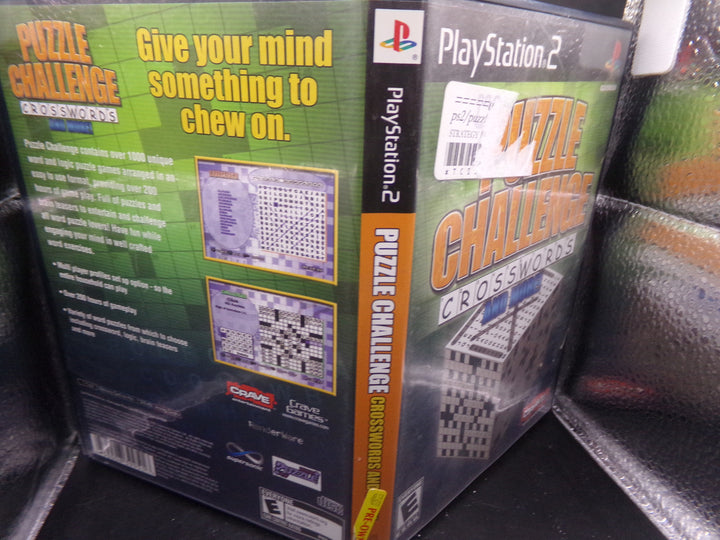 Puzzle Challenge: Crosswords and More Playstation 2 PS2 Used