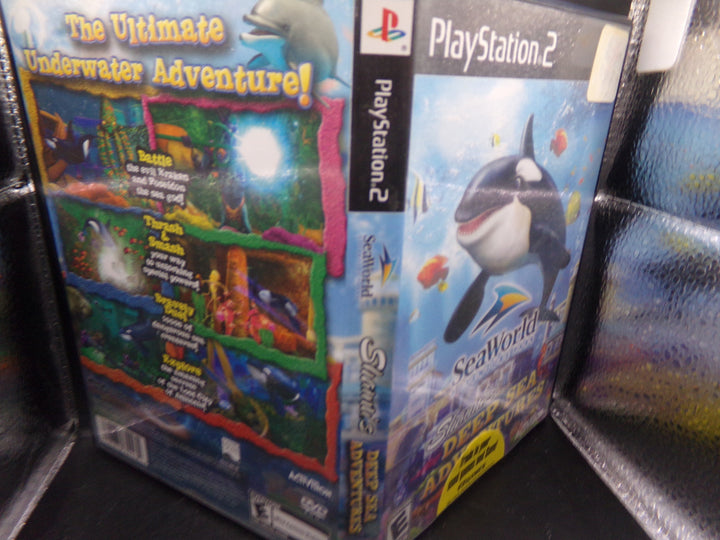 Sea World: Shamu's Deep Sea Adventures Playstation 2 PS2 Used