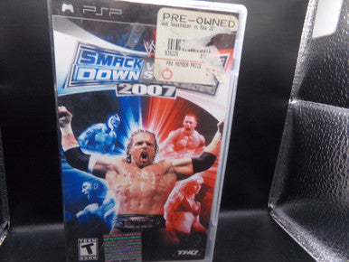 WWE Smackdown Vs. Raw 2007 Playstation Portable PSP Used