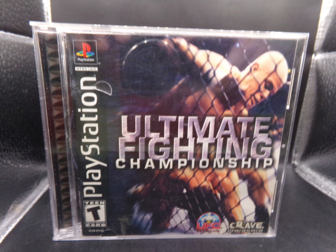 Ultimate Fighting Championship Playstation PS1 Used