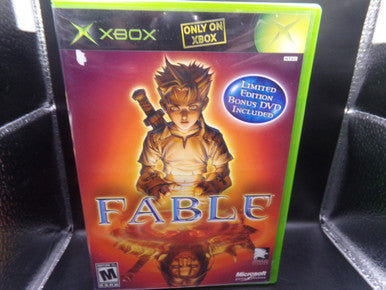 Fable W/ Bonus DVD Original Xbox Used