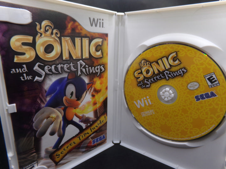 Sonic and the Secret Rings Wii Used
