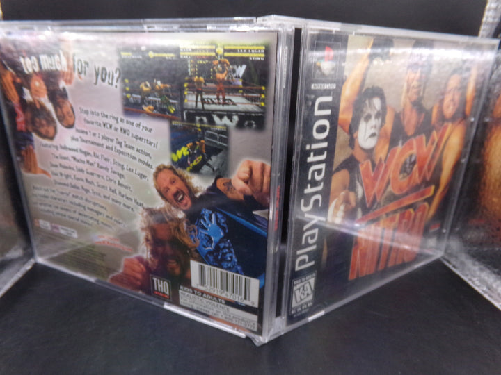 WCW Nitro Playstation PS1 Used