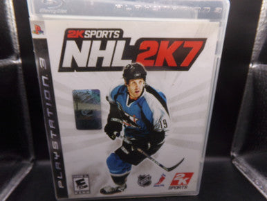 NHL 2K7 Playstation 3 PS3 Used