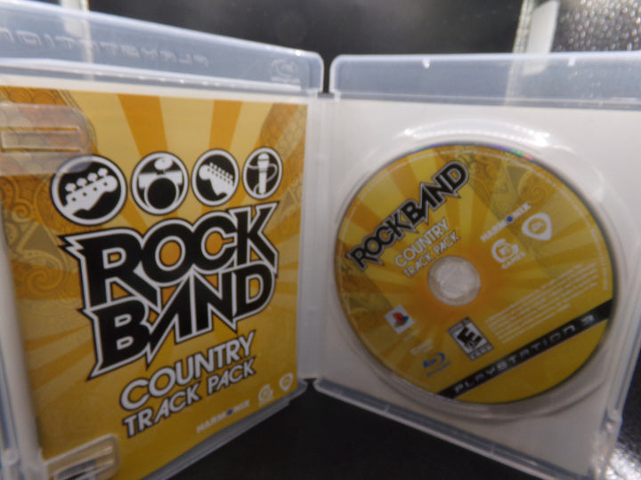 Rock Band Country Track Pack Playstation 3 PS3 Used