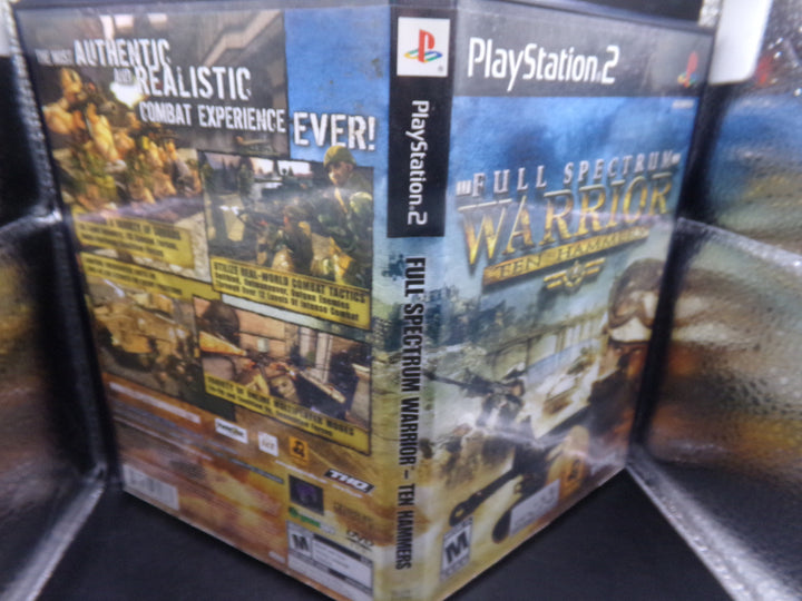 Full Spectrum Warrior: Ten Hammers Playstation 2 PS2 Used