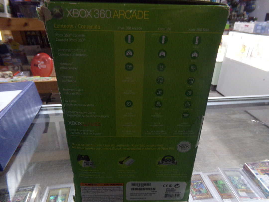 Xbox 360 Arcade Console Box Only