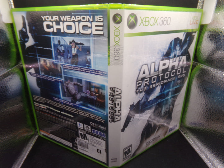 Alpha Protocol Xbox 360 Used