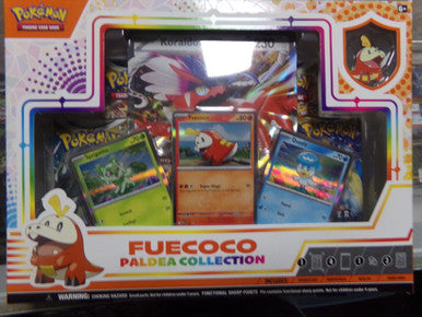 Pokemon Trading Card Game Paldea Collection Box (Fuecoco)