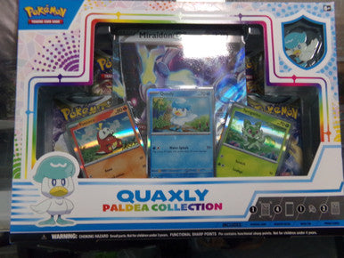 Pokemon Trading Card Game Paldea Collection Box (Quaxly)