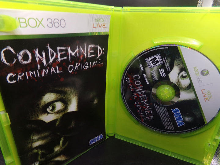 Condemned: Criminal Origins Xbox 360 Used    OS102924