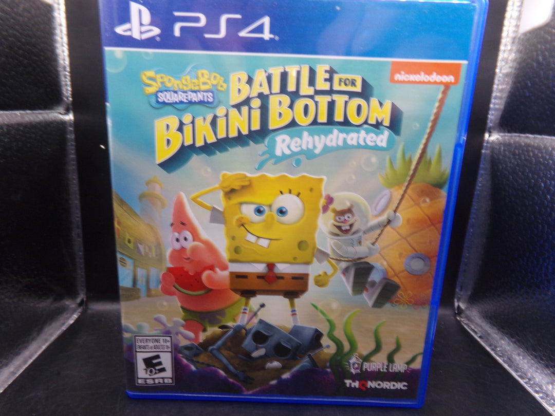 Spongebob Battle For Bikini Bottom Rehydrated Playstation 4 PS4 Used