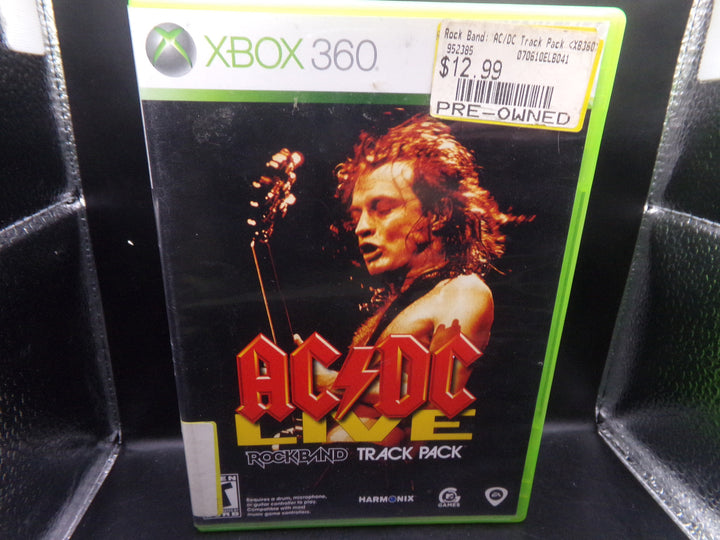 AC/DC Live: Rock Band Track Pack Xbox 360 Used