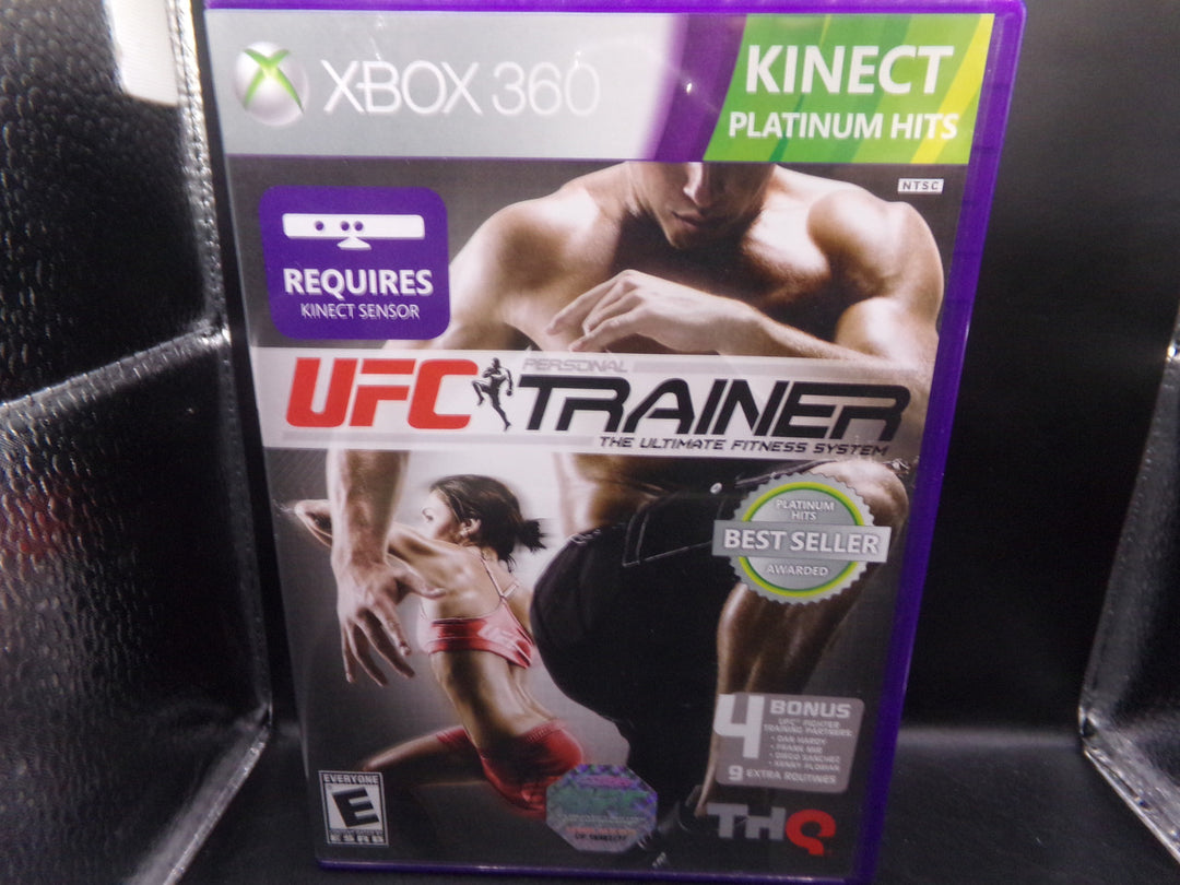 UFC Personal Trainer: The Ultimate Fitness System Xbox 360 Kinect Used