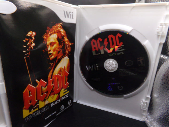 AC/DC Live Rock Band Track Pack Wii Used
