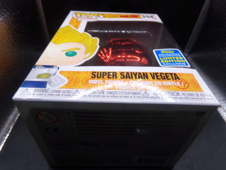 Dragon Ball Z - #154 Super Saiyan Vegeta (2019 Summer Convention) (Red Chrome) Funko Pop