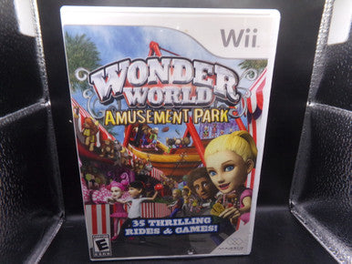 Wonder World Amusement Park Wii Used
