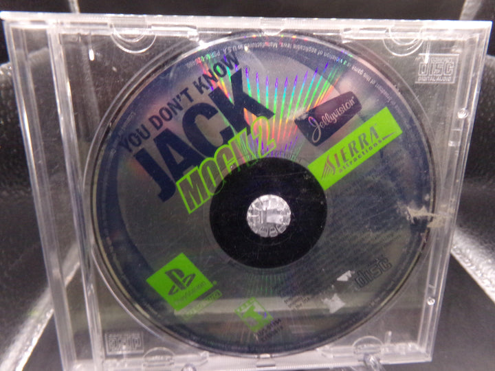 You Don't Know Jack! Mock 2 Playstation PS1 Disc Only