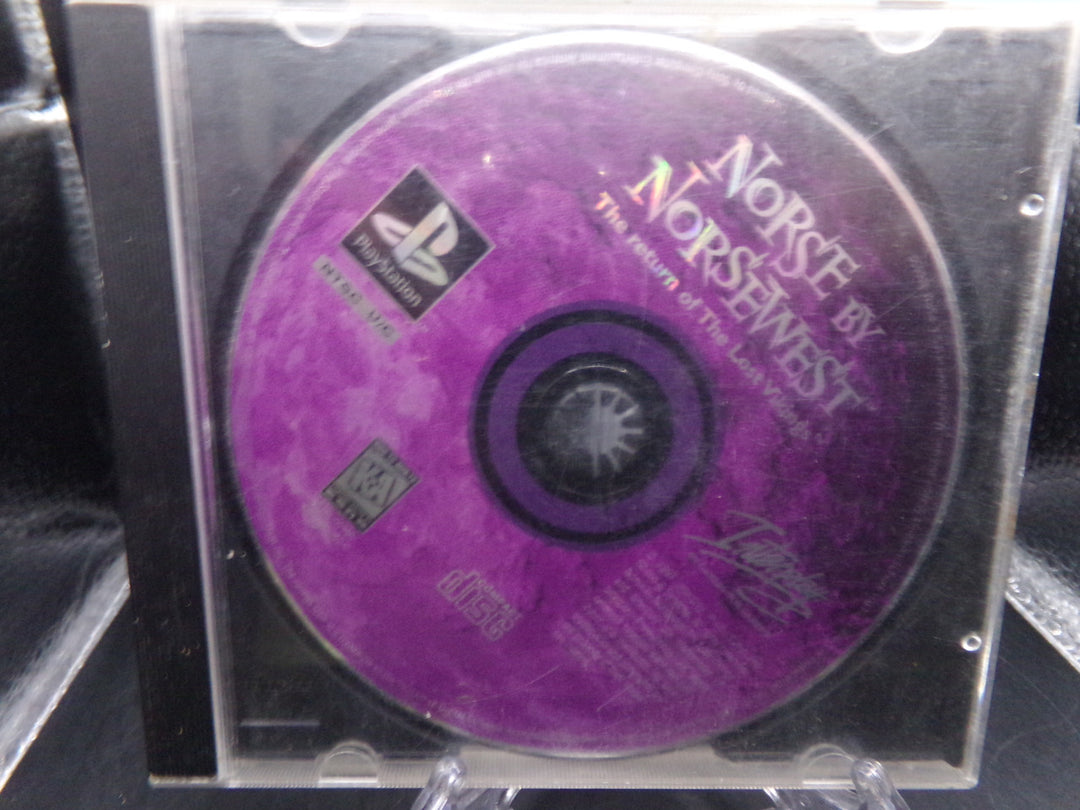 Norse by Norsewest: The Return of the Lost Vikings Playstation PS1 Disc Only