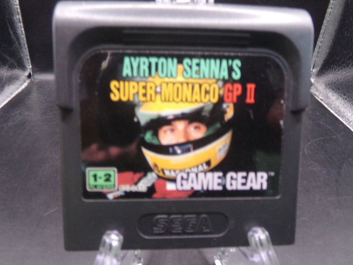 Ayrton Senna's Super Monaco GP II Game Gear Used
