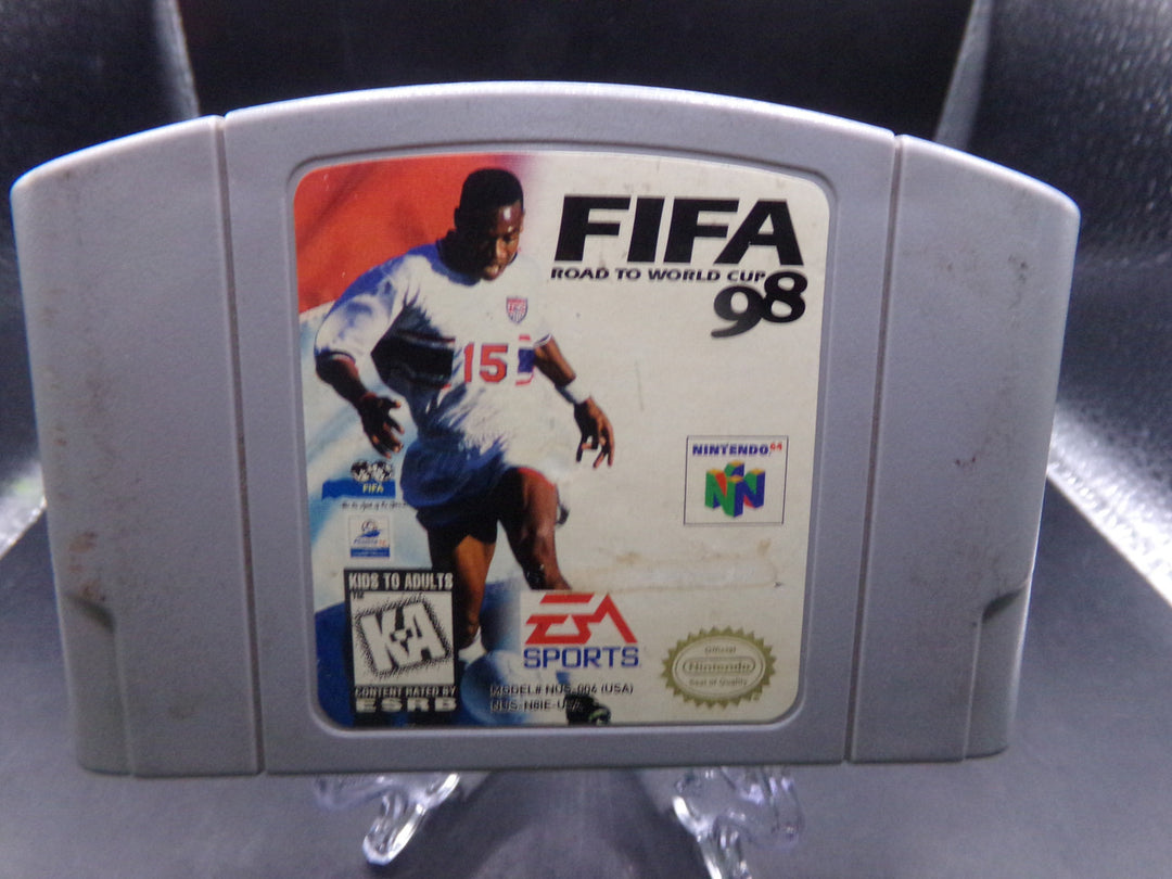 FIFA: Road to World Cup 98 Nintendo 64 N64 Used