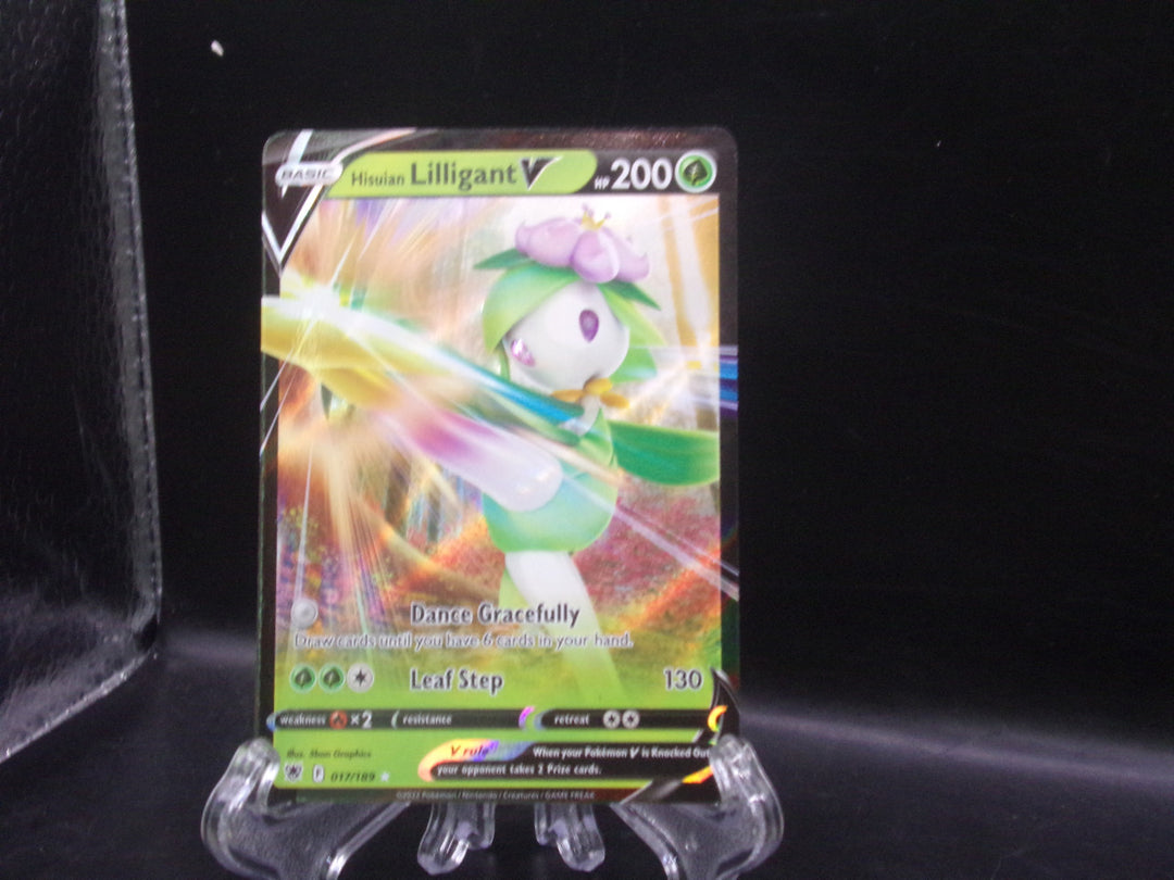 Pokemon TCG Single- Hisuian Lilligant V - 017/189 (LP) Core Gaming Pokemon TCG Single- Hisuian Lilligant V - 017/189 (LP) Core Gaming