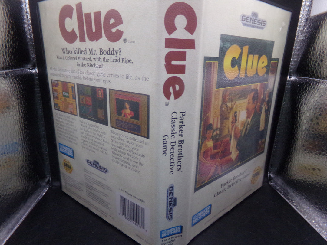 Clue Sega Genesis Boxed Used