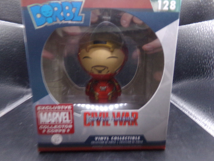 Funko Dorbz Civil War Captain America- Iron Man [Unmasked] (Marvel Exclusive) #128