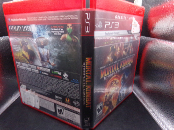 Mortal Kombat Komplete Edition Playstation 3 PS3 Used