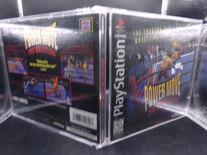 Power Move Pro Wrestling Playstation PS1 Used