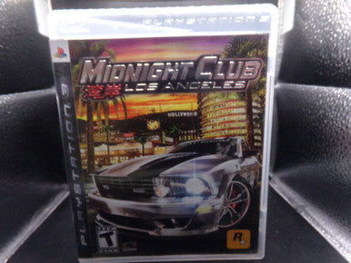 Midnight Club: Los Angeles Playstation 3 PS3 Used