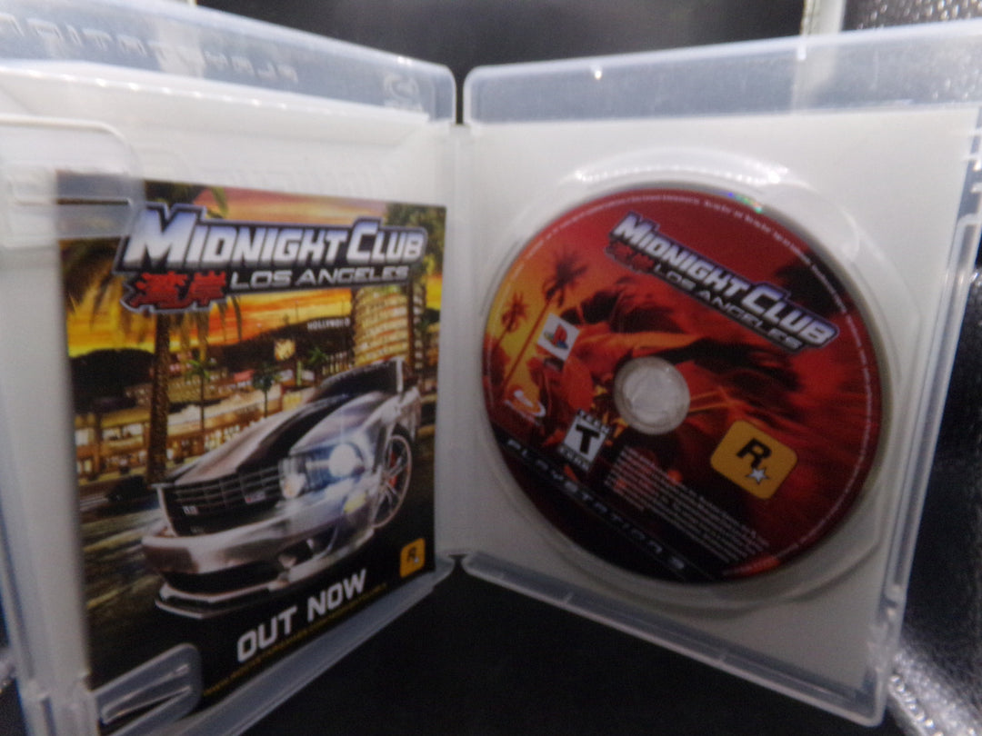 Midnight Club: Los Angeles Playstation 3 PS3 Used