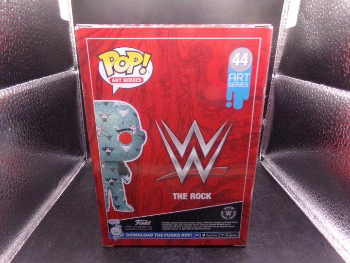 WWE - #44 The Rock (Art Series) (Walmart) Funko Pop