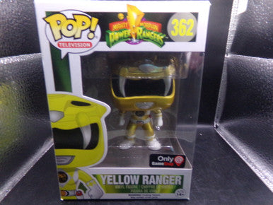 Mighty Morphin Power Rangers - #362 Yellow Ranger (GameStop) Funko Pop