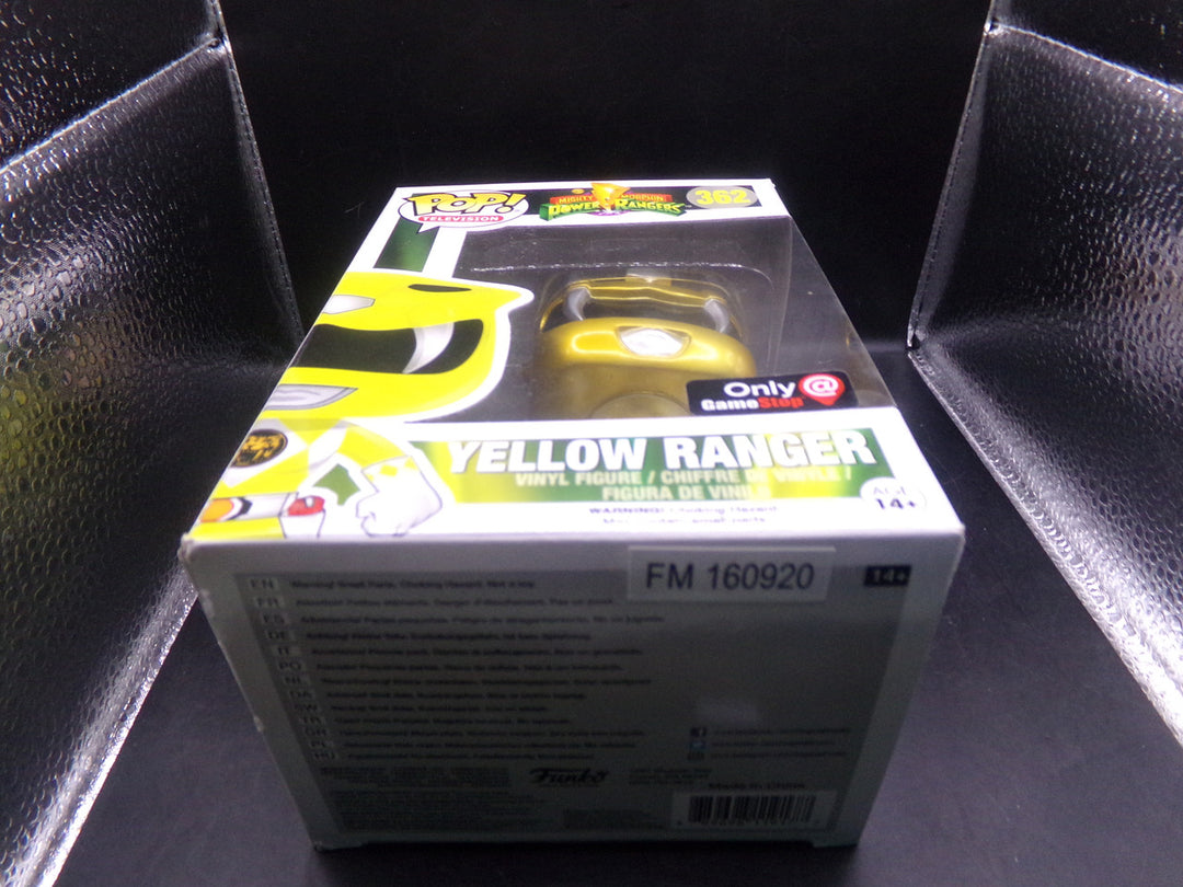 Mighty Morphin Power Rangers - #362 Yellow Ranger (GameStop) Funko Pop