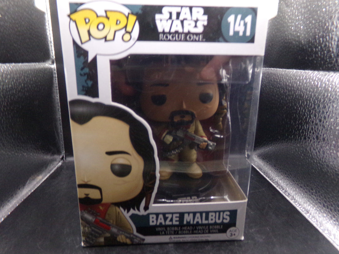 Star Wars Rogue One- #141 Baze Malbus Funko Pop