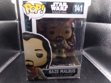 Star Wars Rogue One- #141 Baze Malbus Funko Pop