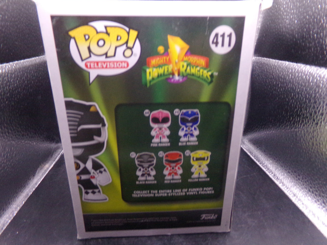 Mighty Morphin Power Rangers - #411 Black Ranger (Morphing Exclusive) (GameStop) Funko Pop